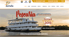 Desktop Screenshot of lendaturismo.com.br